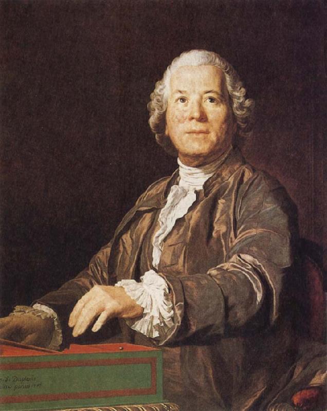 Joseph Siffred Duplessis Portrait of Christoph Willibald Gluck oil painting picture